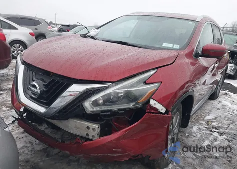 2018 Nissan Murano Sl from USA, damaged, VIN 5N1AZ2MH3JN126052